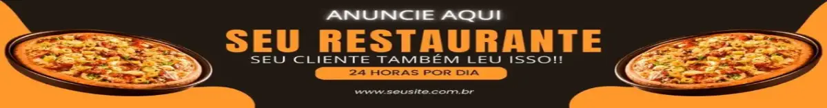 Banner anuncie restaurante na Rádio Viamix Web
