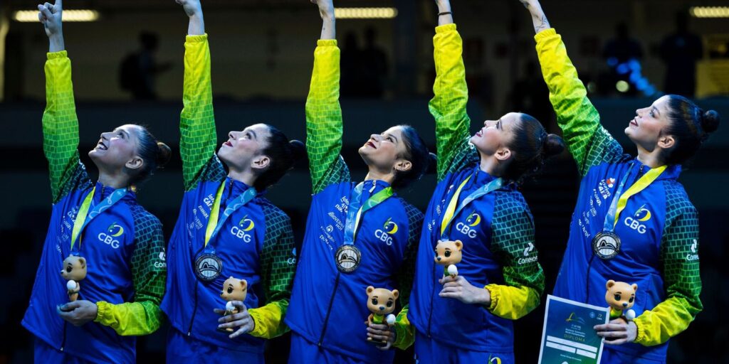 Mundial de GR: Brasil conquista prata inédita no conjunto geral