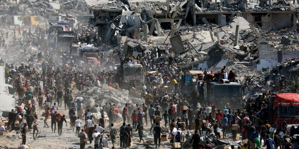 ONU diz que 560 toneladas de alimentos entram por dia em Gaza