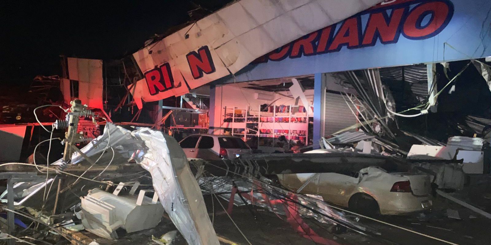 Paraná registrou três tornados com ventos de até 330 km/h