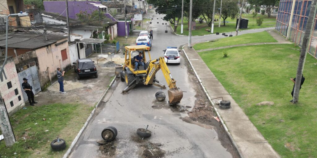 Operação Barricada Zero removeu 6,5 toneladas de bloqueios no Rio